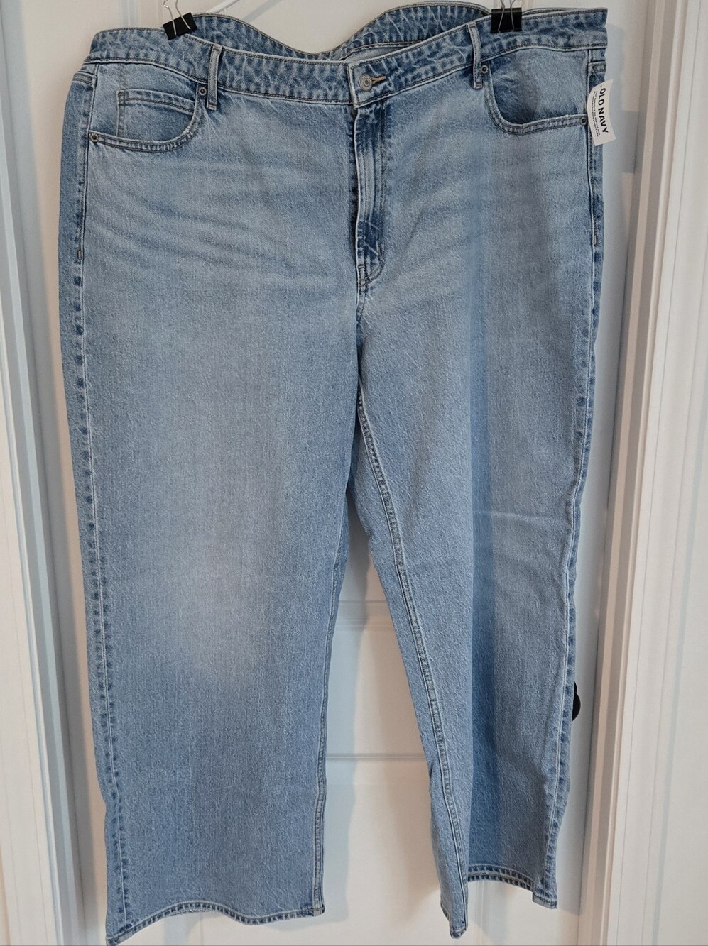 Old Navy Mid Rise Wide Leg Jeans